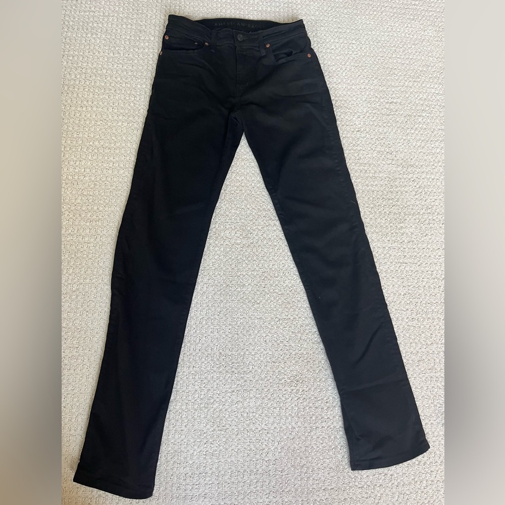 American Eagle Outfitters Black Men Jeans 32x36